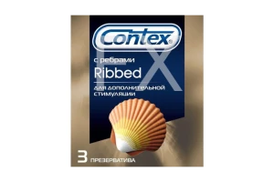 ПРЕЗЕРВАТИВ Контекс (Contex) n3 Ribbed - Ребристые Россия